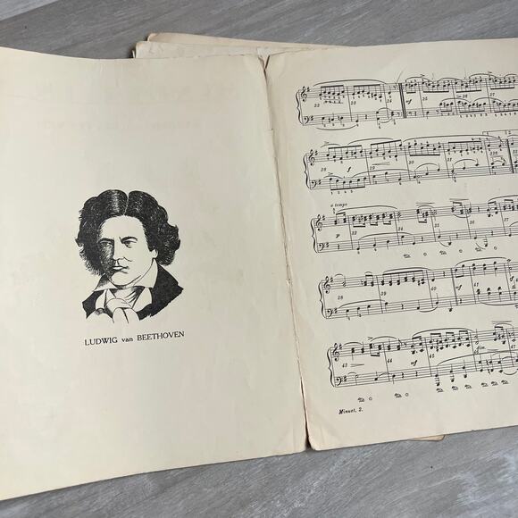 Sunbeam Frolic Minuet and Duet and Minuet in G Paper Sheet Music Bundle As-is - Picture 7 of 12